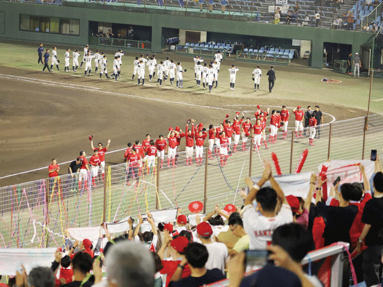 第96回都市対抗野球東海大会決勝の様子