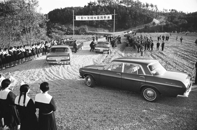 ドライブコース開通