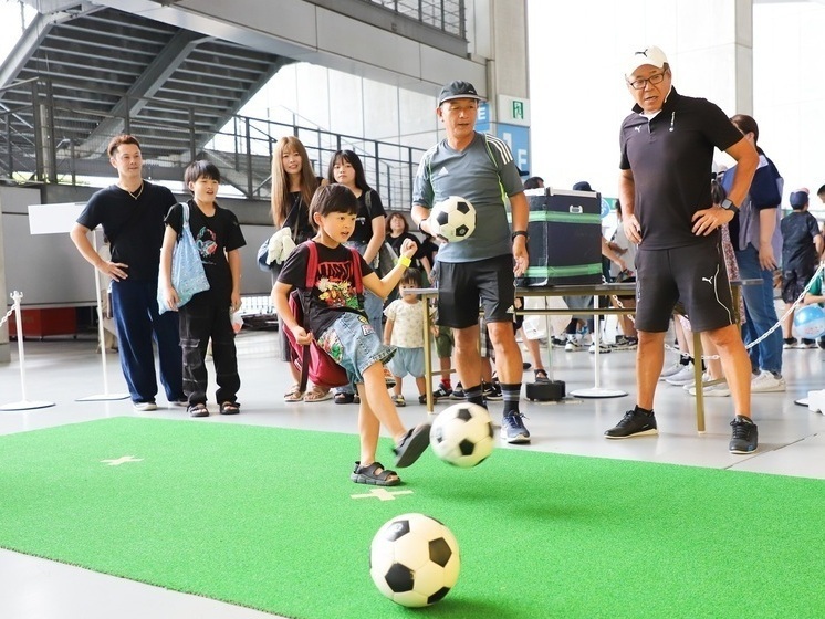 サッカー体験
