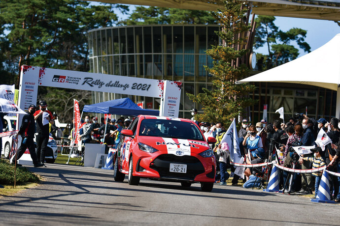 過去のTOYOTA GAZOO Racingラリーチャレンジの様子