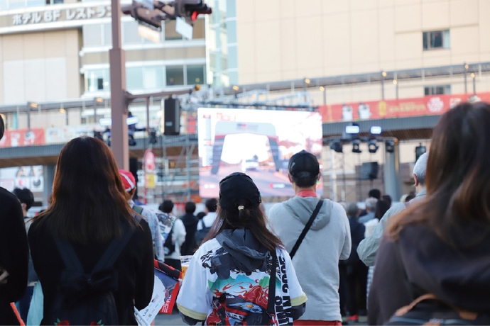 世界ラリー選手権 フォーラムエイト・ラリージャパン2025の様子