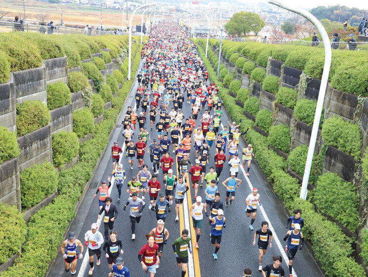 第44回豊田マラソン大会の様子