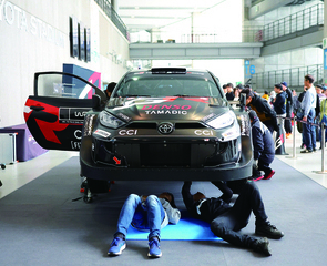 ラリージャパン2025整備体験