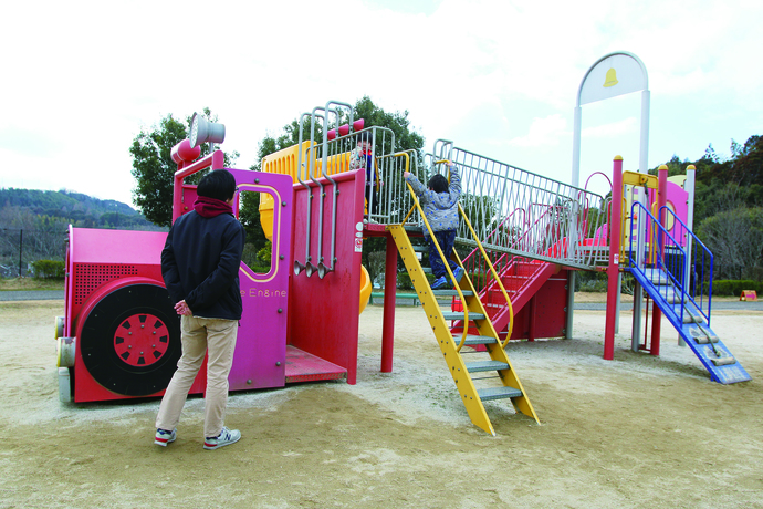 交通安全学習センターの市街地・広場ゾーン