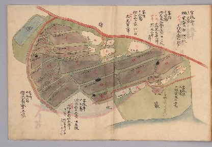 足助村田畑地図