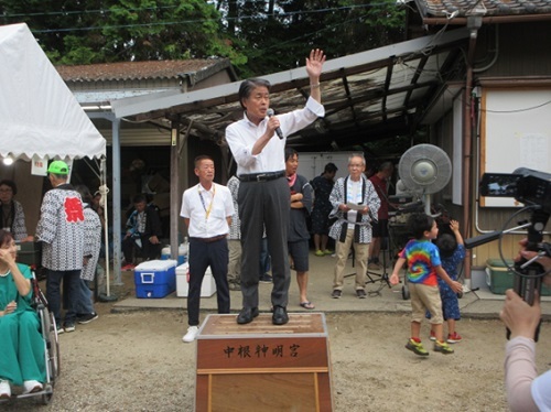 中根自治区夏祭り　8月13日（水曜日）