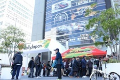 モーターフェスタのブース