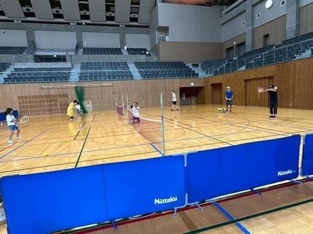 当日の様子 テニス