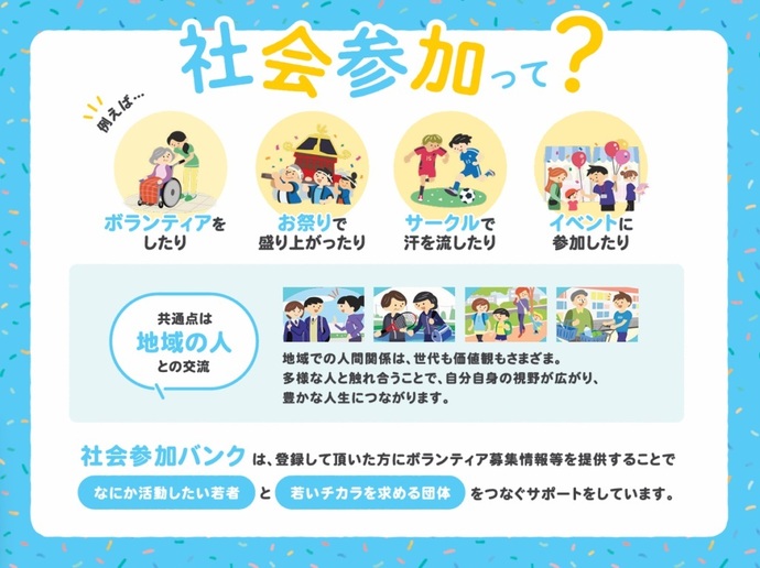 社会参加バンクとは