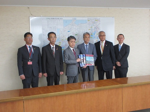 中部地方整備局への要望活動　10月3日（金曜日）