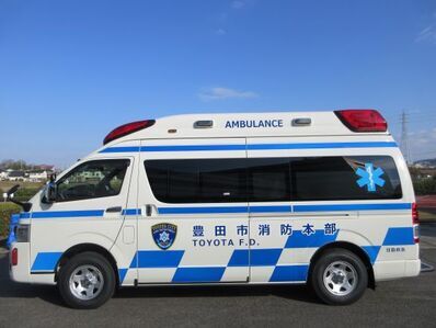 日勤救急車のデザイン（写真）