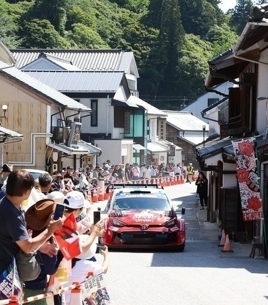 写真:ラリージャパン2026足助地区リエゾン