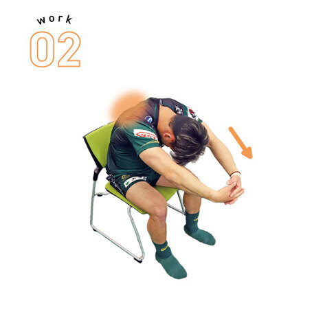 上から見た様子