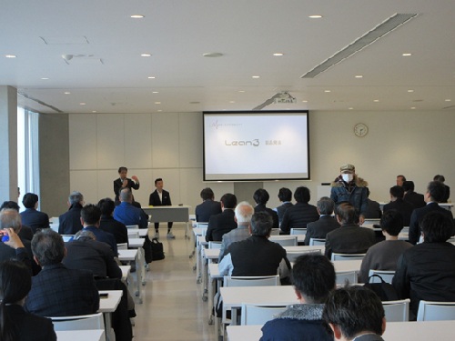 都市型小型EV「Lean3」お披露目セレモニー 1月6日(火曜日)