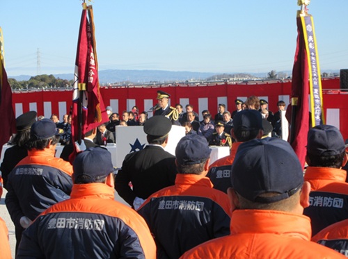 消防出初・観閲式 1月10日(土曜日)