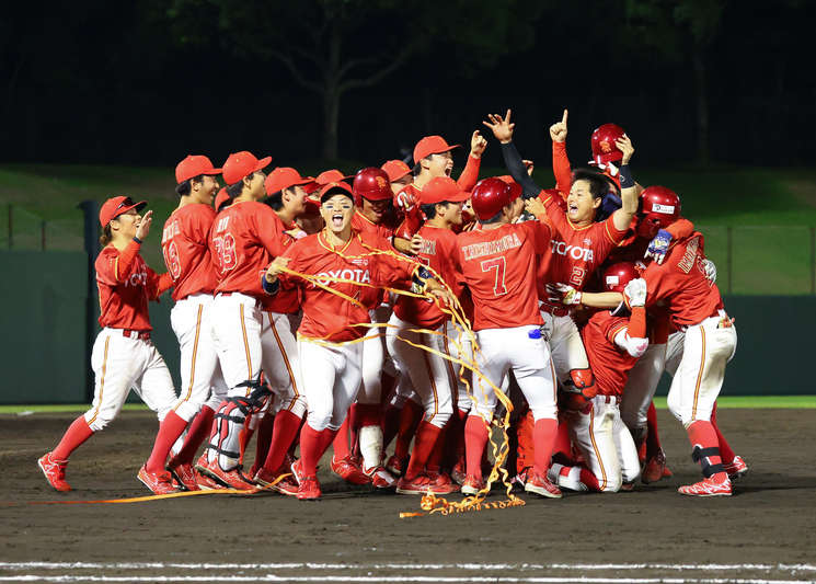本戦出場決定時の様子