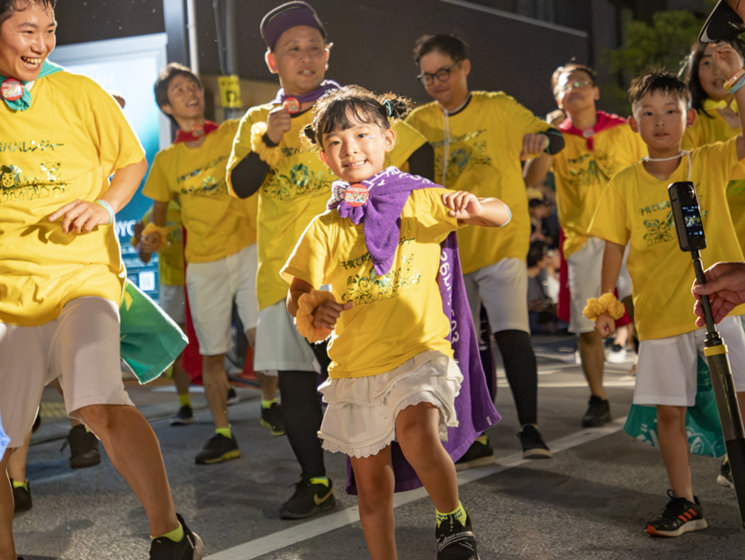 写真：おいでん総踊り