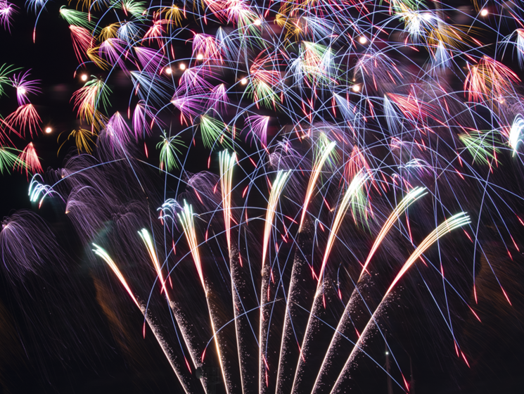 写真：おいでん花火