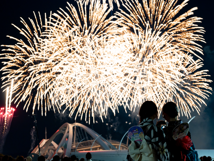 写真：おいでん花火