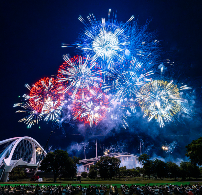 写真:おいでん花火