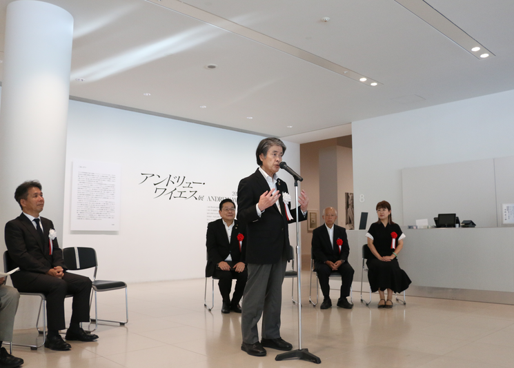 写真：開会式の様子