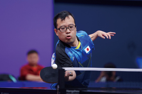 パラ卓球の様子