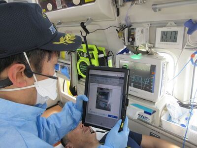 AI－OCR機能を活用する様子（画像）