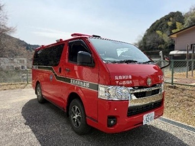 小型動力ポンプ付き積載車（画像）