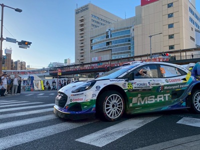 ENJOY!RALLYモーターフェスタ ラリーカーの展示