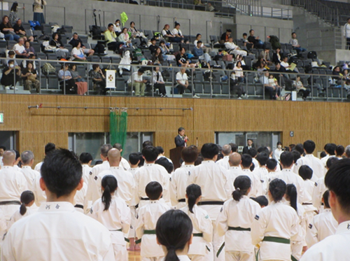 少林寺拳法東海大会開会式 6月7日(日曜日)