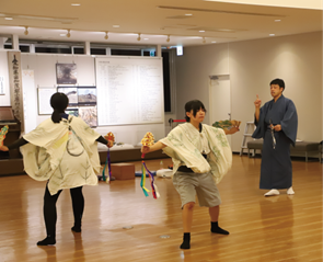 写真:稽古の様子