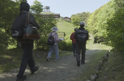 写真：いざ出陣!とよた山城バス