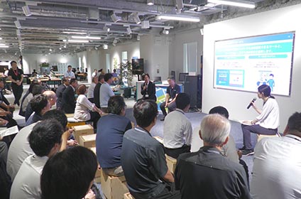 写真：STATION Ai視察ツアー及びスタートアップと出会う場