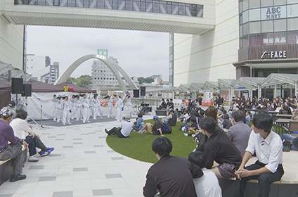 写真：豊田大谷高校とT-FACEによるコラボレーションイベント「Wフェスティバル」
