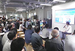 写真:STATION Ai視察ツアー及びスタートアップと出会う場