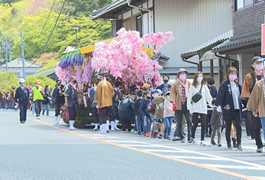 写真：足助春まつり