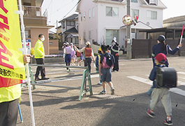 写真：春の交通安全市民運動