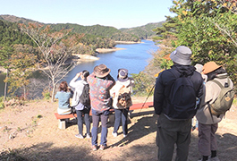 写真：バードウォッチングセラピー体験会in三河湖園地