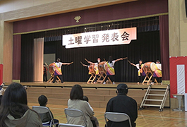 写真：土曜学習発表会