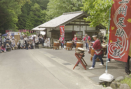 写真：足助城 再建開城30周年記念祭