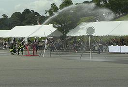 写真：第2回豊田市消防団警防技術大会