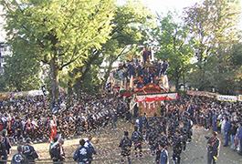 写真：挙母祭り 本楽