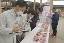 写真：豊田市農林畜産物品評会「いちごの部」