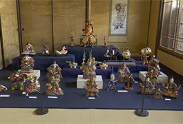 写真：企画展「足助･紙屋鈴木家 de 端午の節句」
