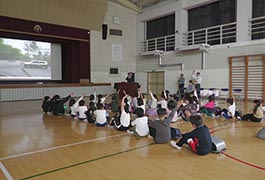 写真：令和7年度 子どもの防犯教室