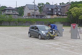 写真：高橋地域で交通安全教室
