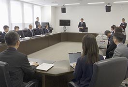 写真：教育ダッシュボードの構築に向けたキックオフミーティング