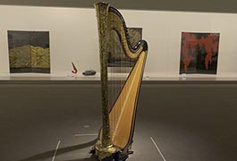 写真：髙橋節郎館で開催中の展覧会を豊田市民に無料公開