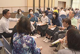 写真：益富地区まちづくり計画 キックオフミーティング