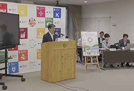 写真：豊田市長記者会見